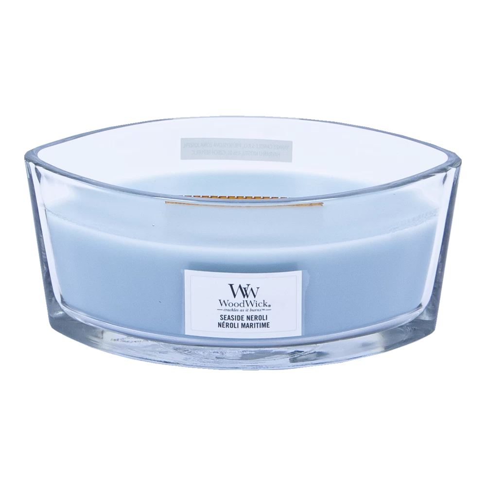 Woodwick Seaside Neroli Ellipse Candle - Geurkaars 4 Woodwick Seaside Neroli Ellipse Candle - Geurkaars - Afbeelding 2