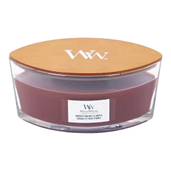 Woodwick Smoked Walnut & Maple Ellipse Candle - Geurkaars
