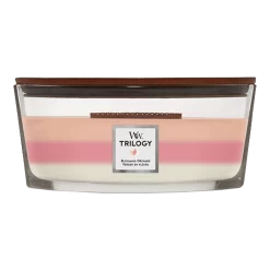 Woodwick Trilogy Blooming Orchard Ellipse Candle - Geurkaars