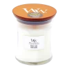 Woodwick White Teak Medium Candle - Geurkaars 2 Woodwick White Teak Medium Candle - Geurkaars -Woondecoratie Kortingen woodwick white teak medium candle geurskaars 1 4